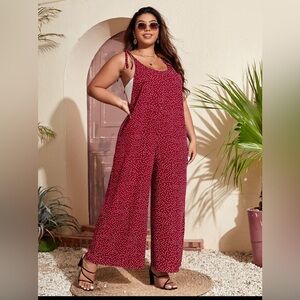 Shein 1X Polka Dot Jumpsuit